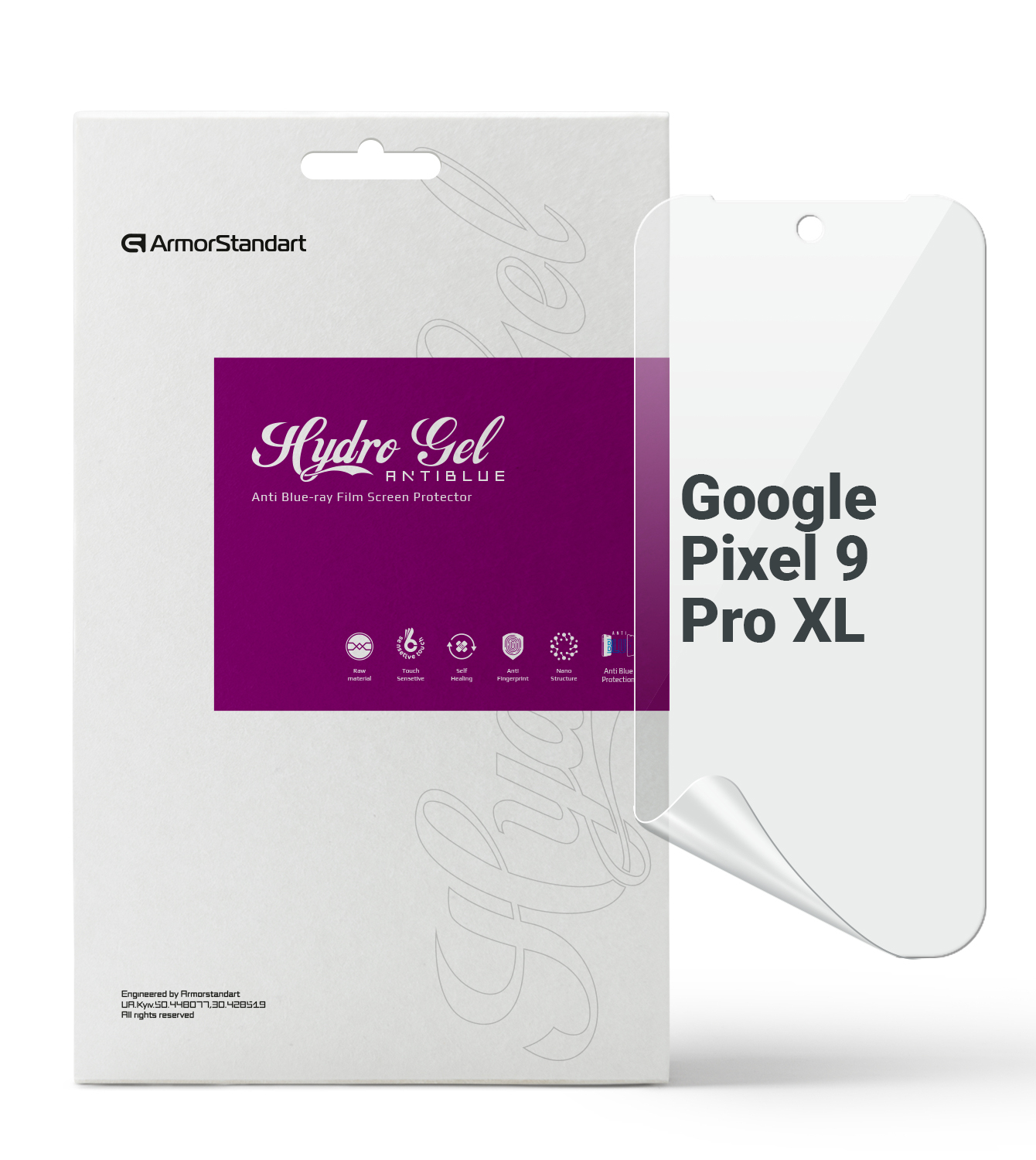 Защитная пленка для смартфона Armorstandart Anti-Blue for Google Pixel 9 Pro XL (ARM79887) - Фото 1