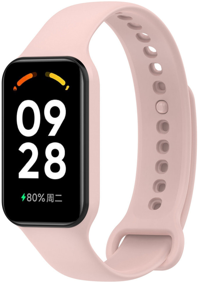 Ремешок для фитнес-браслета Armorstandart for Xiaomi Mi Band 8 Active / Redmi Smart Band 2 Pale Pink (ARM74000) - Фото 1
