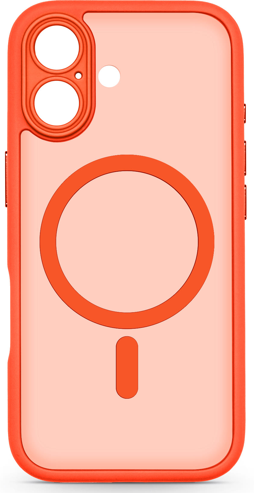 Чехол для смартфона Armorstandart Lush MagCase for Apple iPhone 17 Orange (ARM87483) - Фото 1