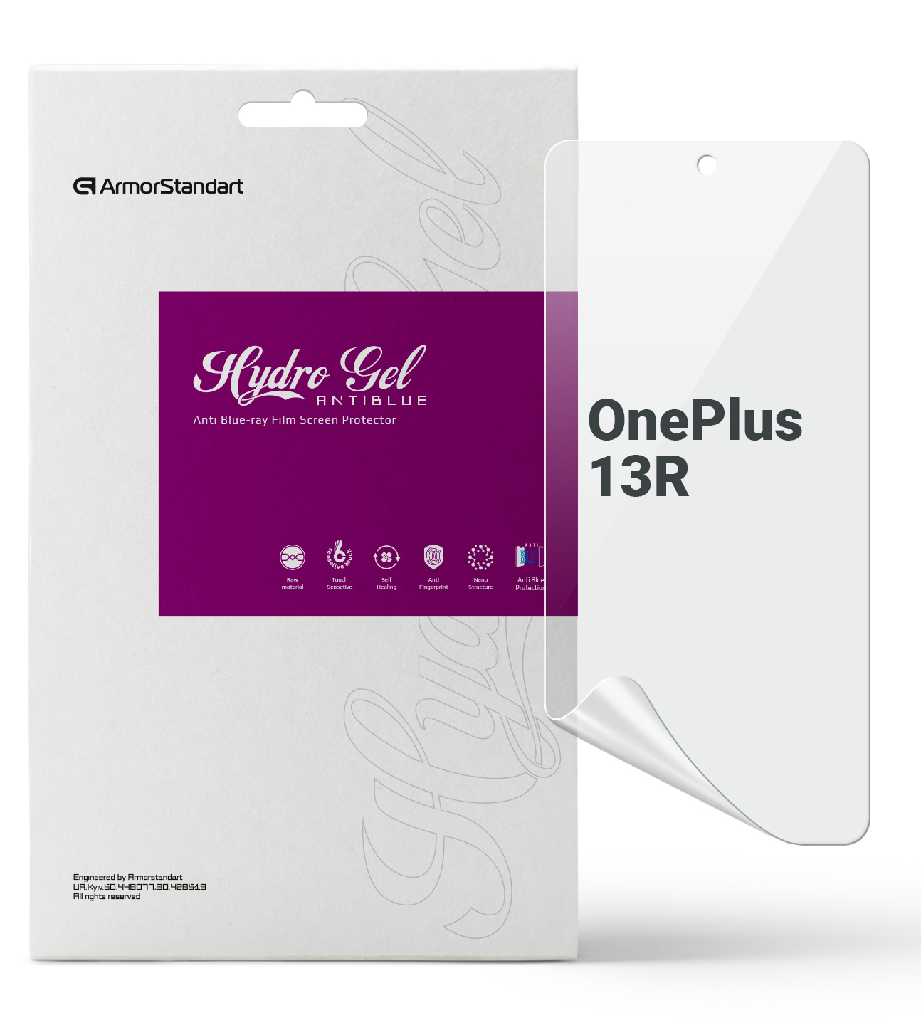 Защитная пленка для смартфона Armorstandart Anti-Blue for OnePlus 13R (ARM83501) - Фото 1