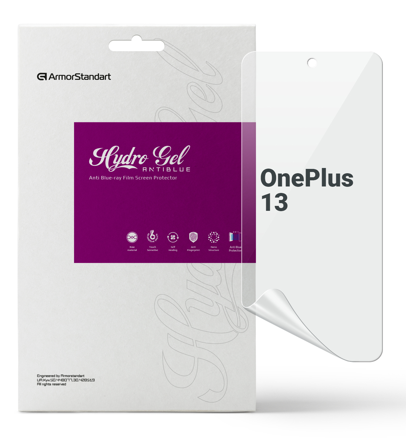Защитная пленка для смартфона Armorstandart Anti-Blue for OnePlus 13 (ARM83500) - Фото 1