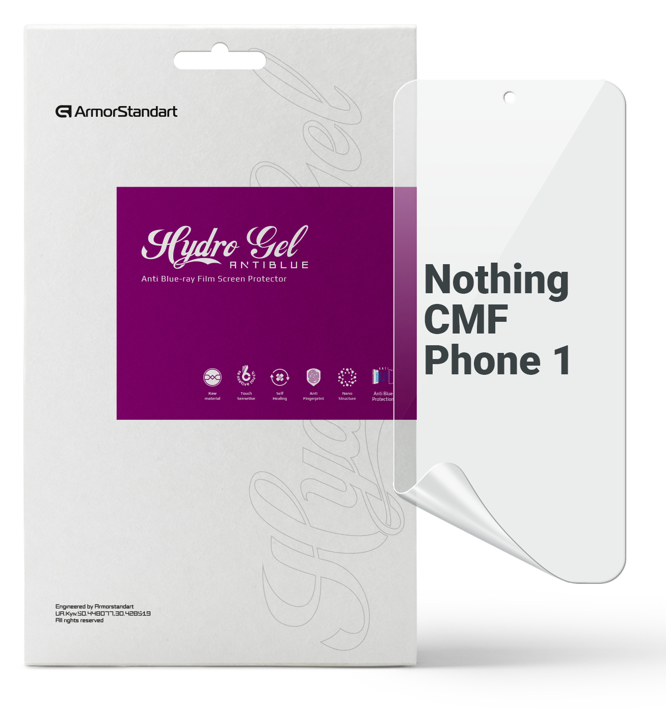Защитная пленка для смартфона Armorstandart Anti-Blue for Nothing CMF Phone 1 (ARM81930) - Фото 1