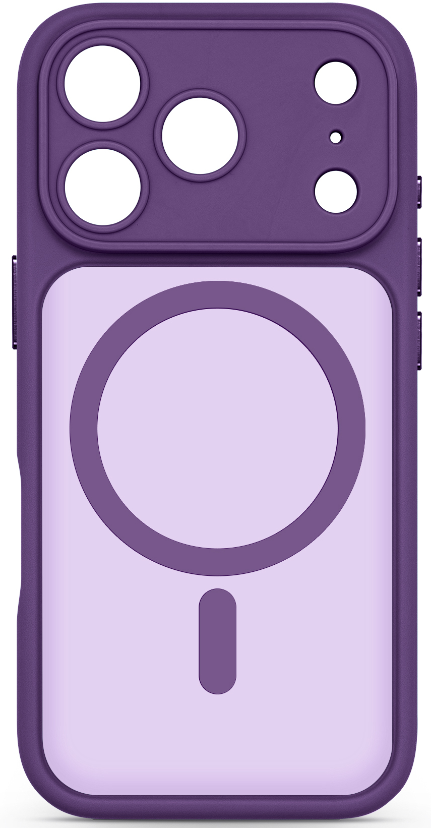 Чохол для смартфону Armorstandart Lush MagCase for Apple iPhone 17 Pro Dark Violet (ARM87490) - Фото 1
