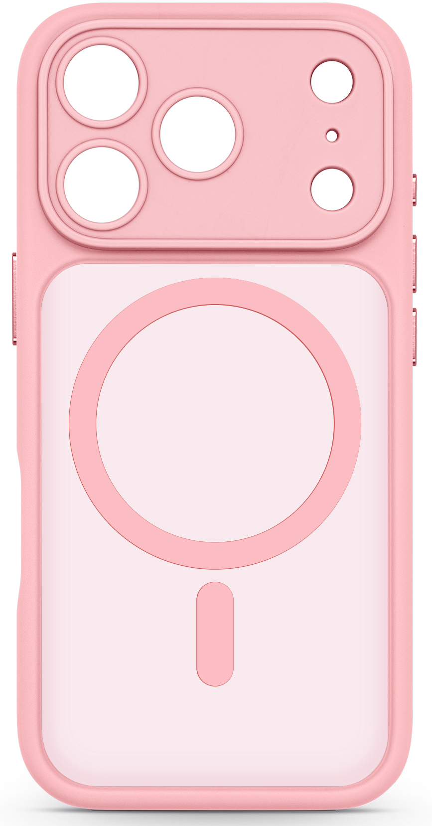 Чохол для смартфону Armorstandart Lush MagCase for Apple iPhone 17 Pro Pale Pink (ARM87493) - Фото 1