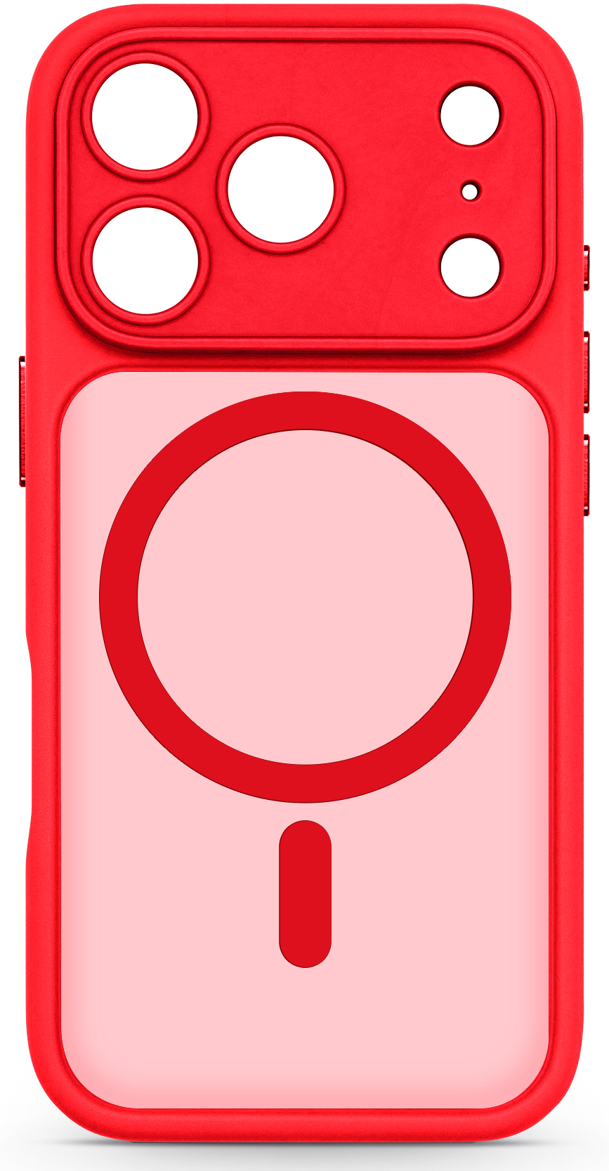 Чохол для смартфону Armorstandart Lush MagCase for Apple iPhone 17 Pro Red (ARM87495) - Фото 1