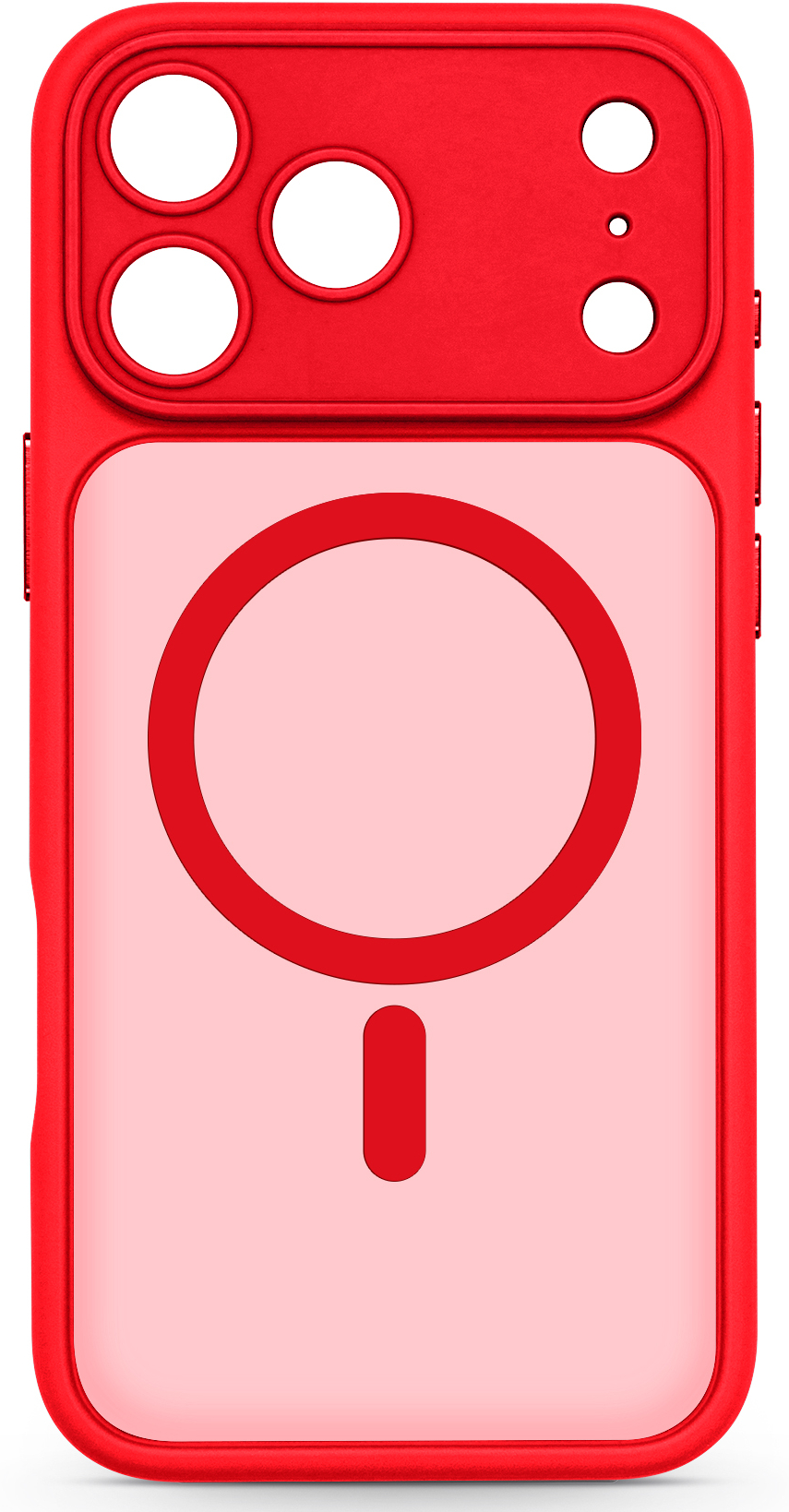 Чохол для смартфону Armorstandart Lush MagCase for Apple iPhone 17 Pro Max Red (ARM87504) - Фото 1