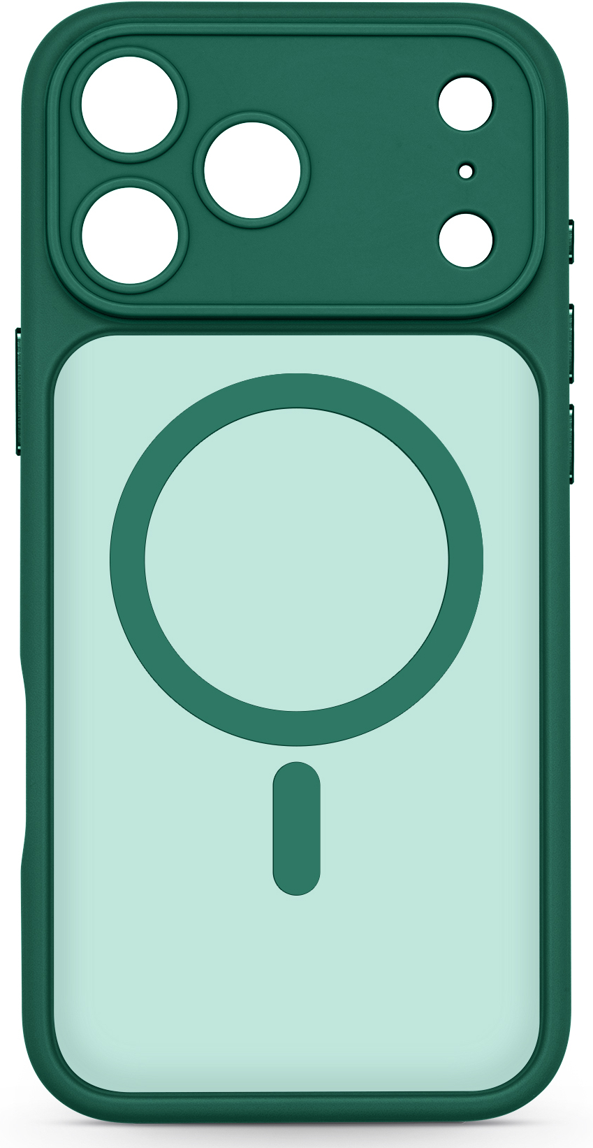 Чохол для смартфону Armorstandart Lush MagCase for Apple iPhone 17 Pro Max Dark Green (ARM87500) - Фото 1