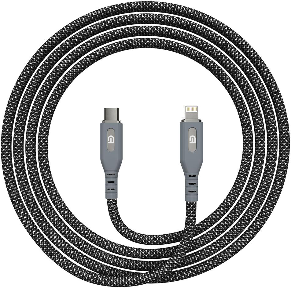 Кабель синхронизации данных Armorstandart AR18 Magnetic USB Type-C to Lightning 27W 1m Black (ARM75512) - Фото 1