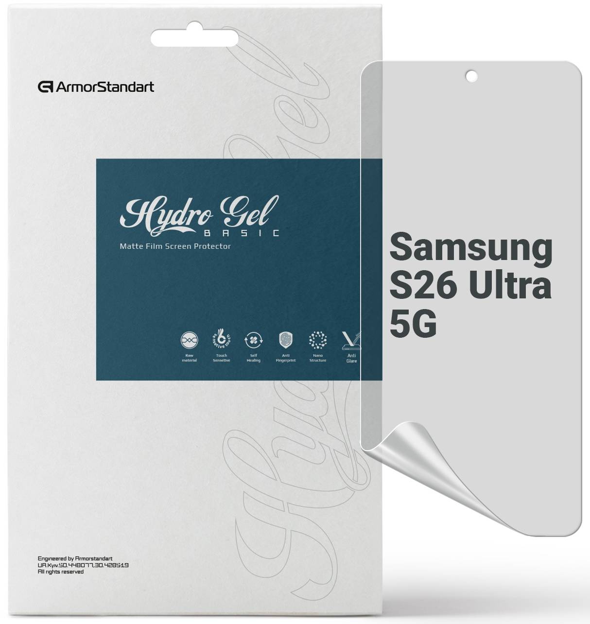 Захисна плівка для смартфону Armorstandart Matte for Samsung Galaxy S26 Ultra 5G (ARM88724) - Фото 1