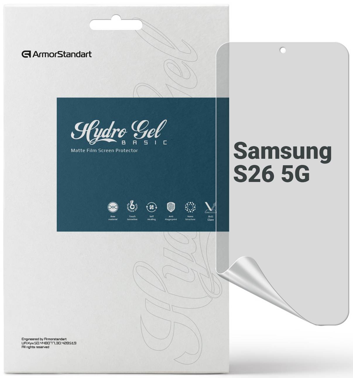 Захисна плівка для смартфону Armorstandart Matte for Samsung Galaxy S26 5G (ARM88721) - Фото 1