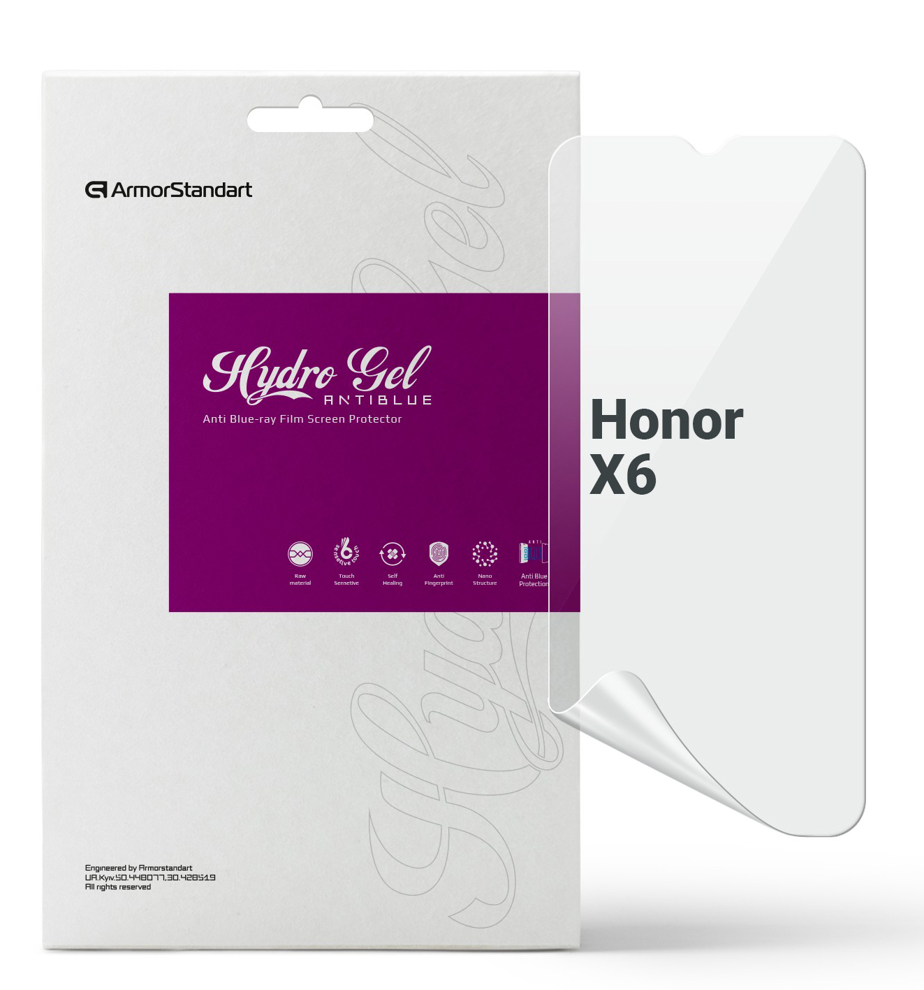 Защитная пленка для смартфона Armorstandart Anti-Blue for Honor X6 (ARM69411) - Фото 1