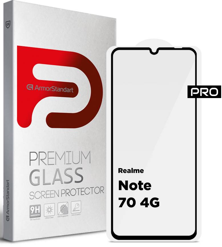 Купить Защитное стекло для смартфона Armorstandart Pro for Realme Note 70 4G (ARM83930) - Фото 1 Защитное стекло для смартфона Armorstandart Pro for Realme Note 70 4G (ARM83930) - Фото 1