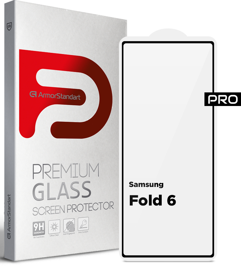 Защитное стекло для смартфона ArmorStandart Pro на внешний дисплей for Samsung Fold 6 (ARM88011) - Фото 1