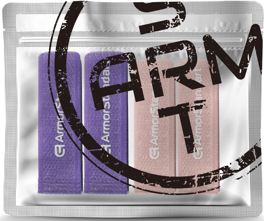 Органайзер для зберігання кабелів Armorstandart Stick Pack 4 шт. Tie Die (ARM89599) - Фото 1