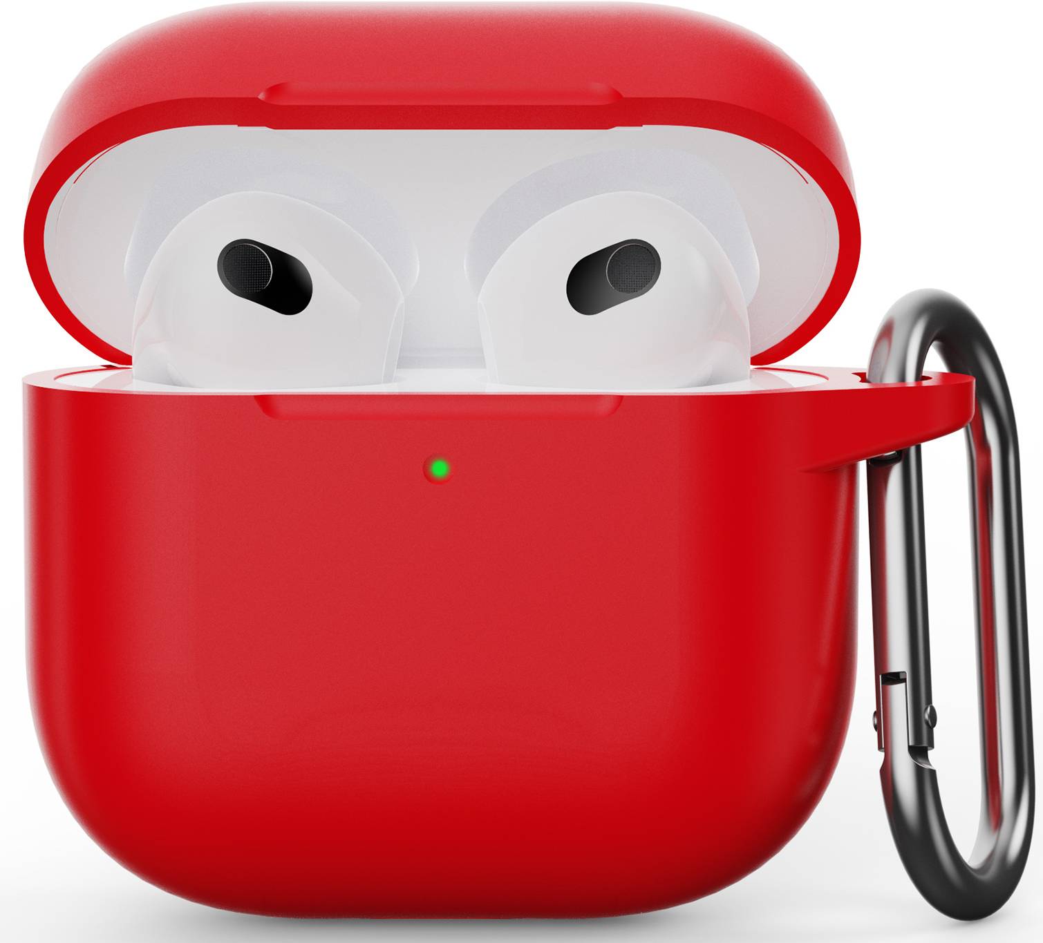 Чехол для наушников Armorstandart Hang Case for Apple AirPods 4 Red (ARM81293) - Фото 1