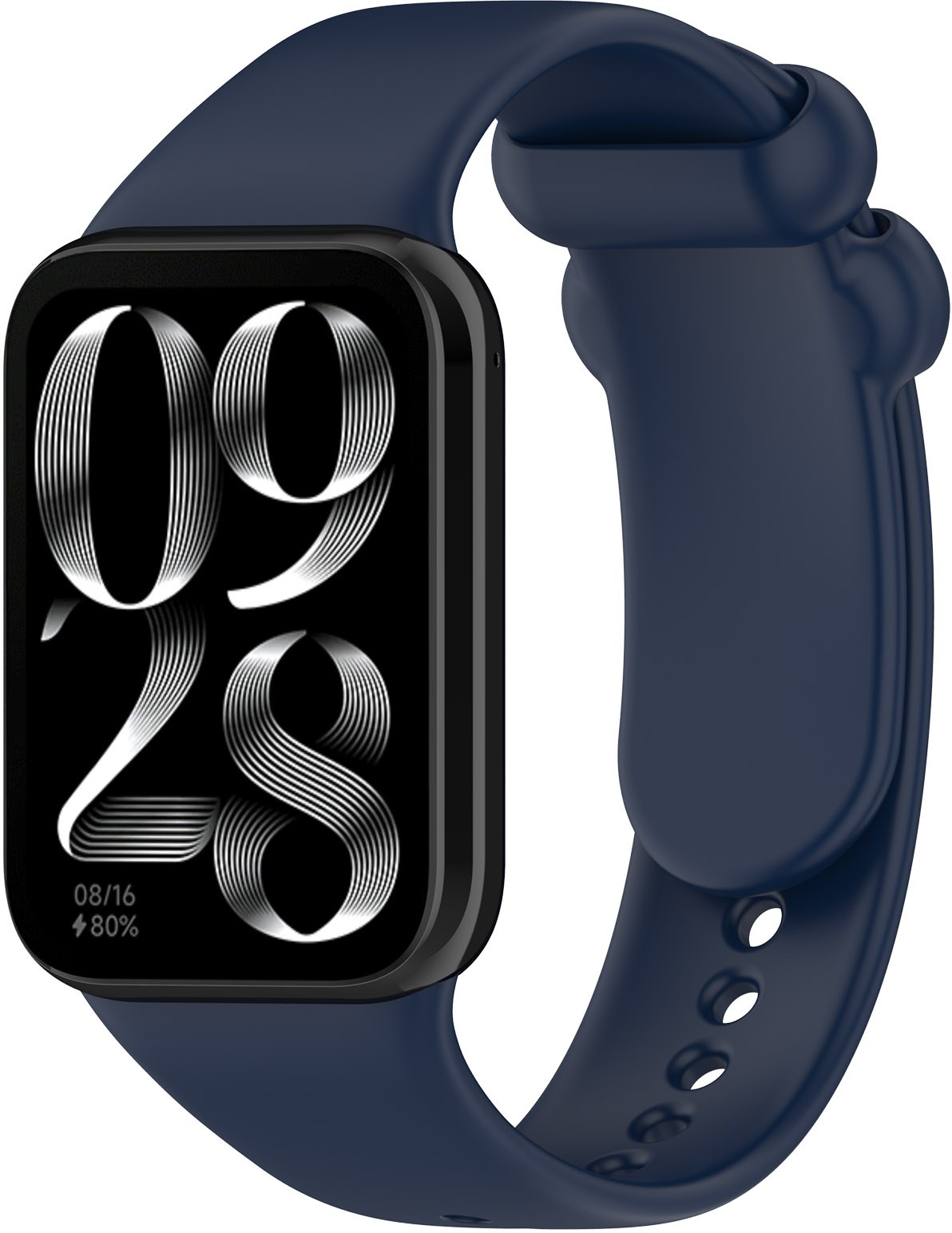 Ремешок для фитнес-браслета Armorstandart for Xiaomi Mi Band 9 Pro / 8 Pro / Redmi Watch 4 / Redmi Watch 5 Midnight Blue (ARM73968) - Фото 1