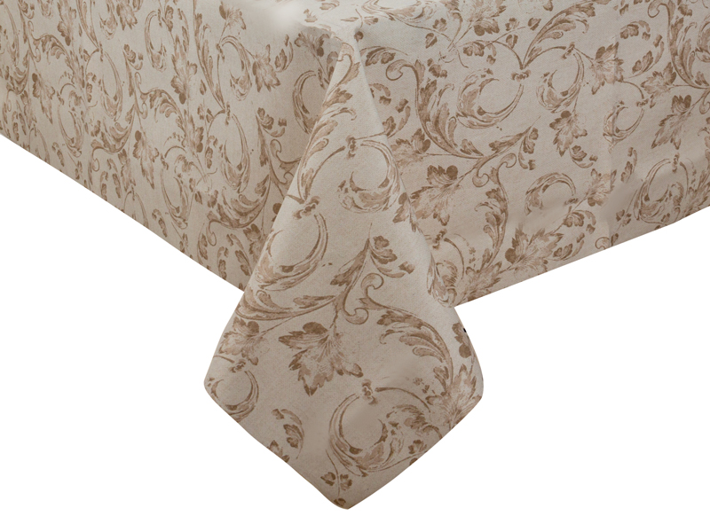 Скатертина прямокутна Lefard Ornamental беж 140х180 см (715-436) - Фото 1
