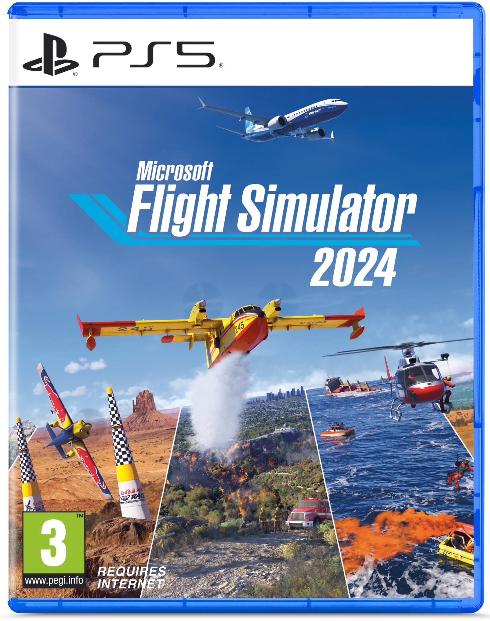 Купити Ігровий диск PS5 Microsoft Flight Simulator 2024 - Фото 1 Ігровий диск PS5 Microsoft Flight Simulator 2024 - Фото 1