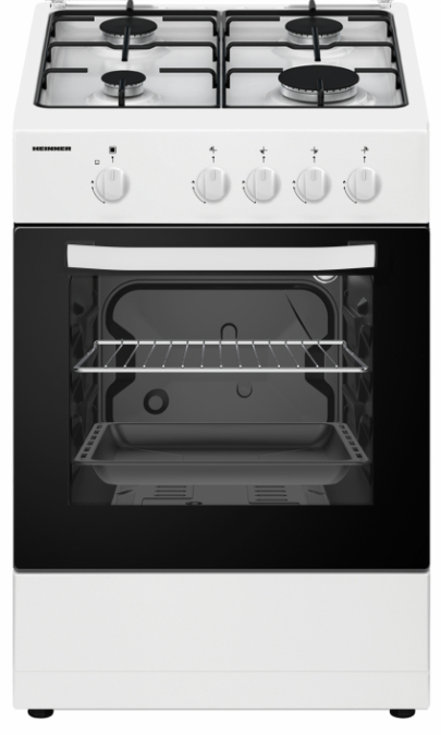 Плита газова Heinner HFSC-SME50WH - Фото 1