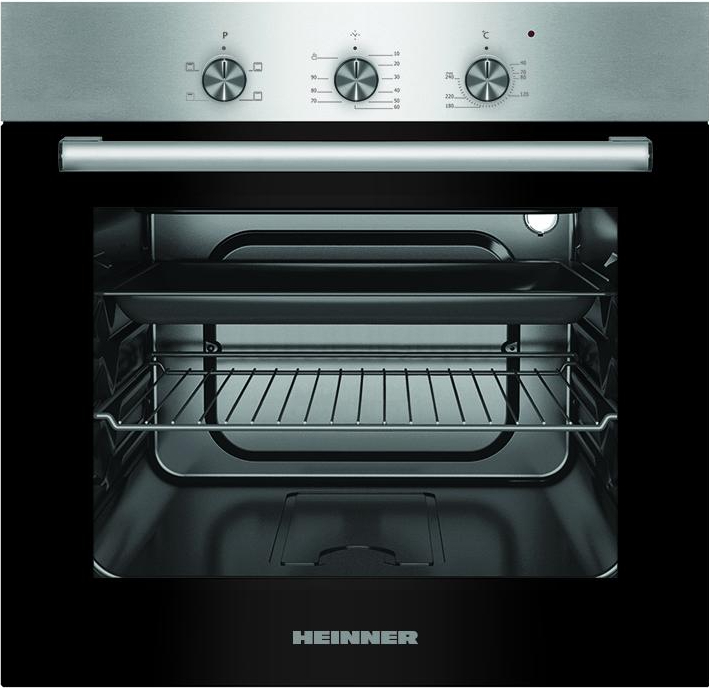 Духовой шкаф электрический Heinner HBO-S624LTG-IX - Фото 1