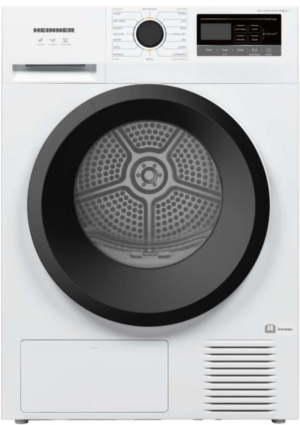 Сушильная машина Heinner HHPD-M7N13PBKE++ - Фото 1