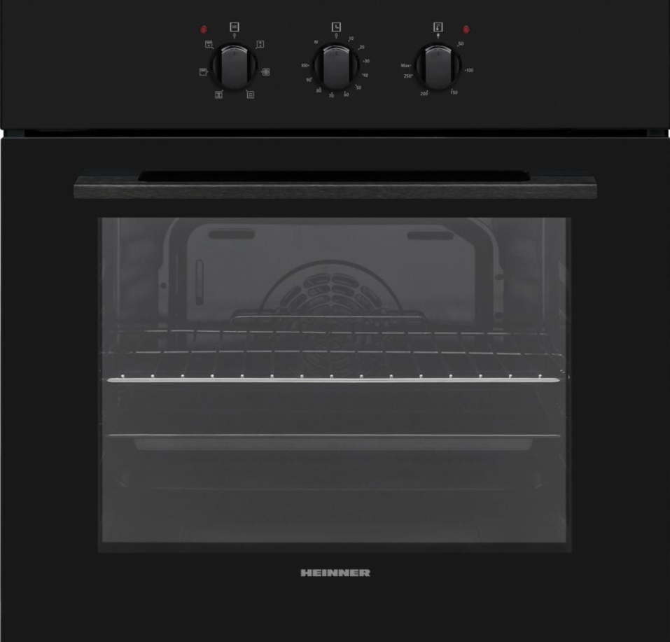 Духовой шкаф электрический Heinner HBO-V656GC-BK - Фото 1