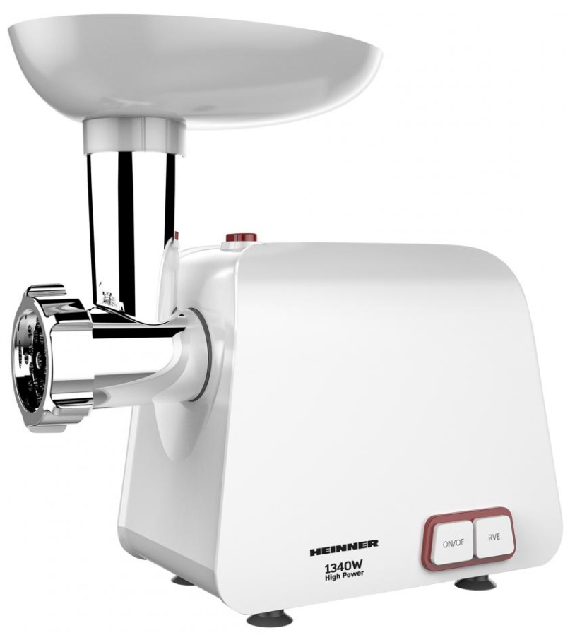 М'ясорубка Heinner MG-1340WH - Фото 1