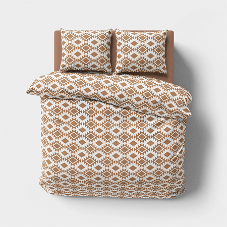 Комплект постільної білизни Lelit Р-0215 Полісатин сімейна (1201133) - Фото 1