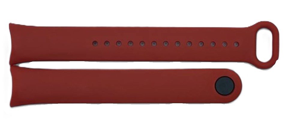 Ремешок для фитнес-браслета BeCover for Xiaomi Mi Smart Band 10 Dark Red (713594) - Фото 1