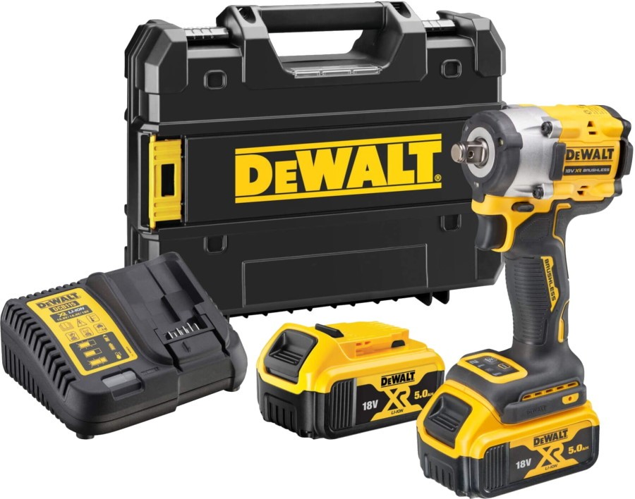 Гайковерт аккумуляторный DeWALT DCF921P2T - Фото 1