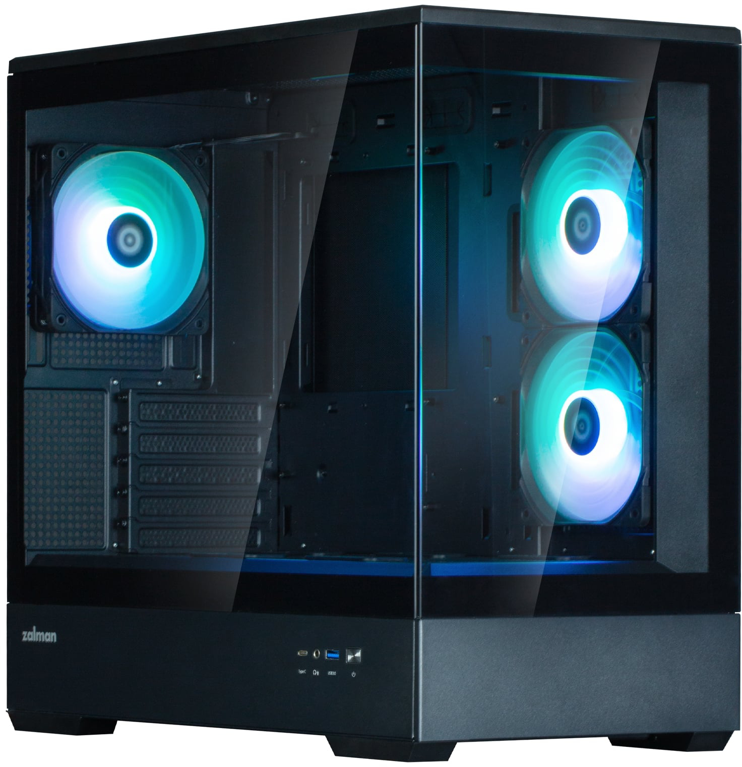 Корпус Zalman P30 Black V2 без БП - Фото 1