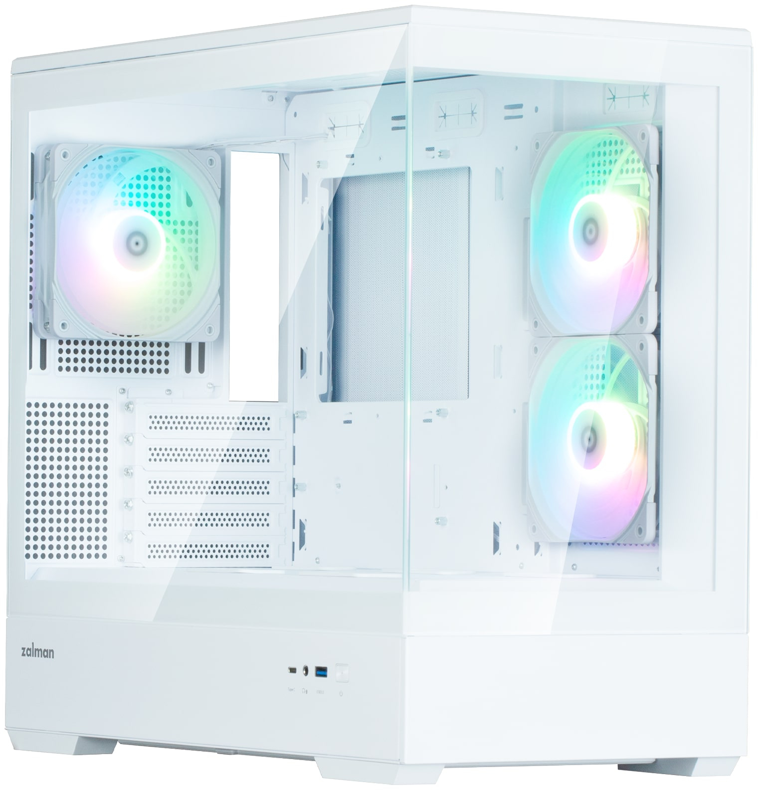 Корпус Zalman P30 White V2 (P30WHITEV2) без БП - Фото 1