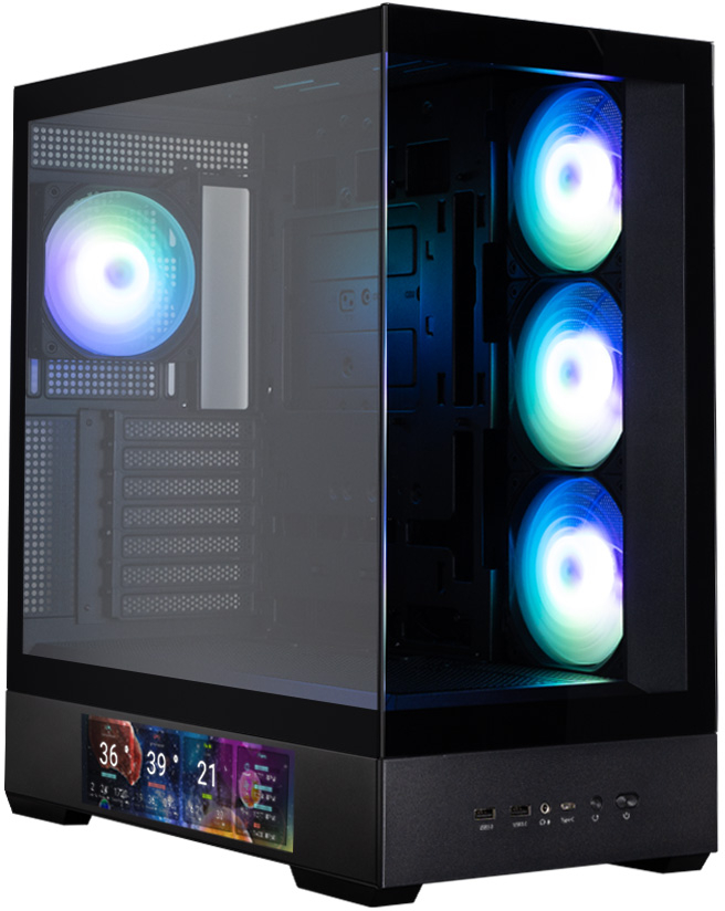 Корпус Zalman P40 DS Black без БЖ - Фото 1