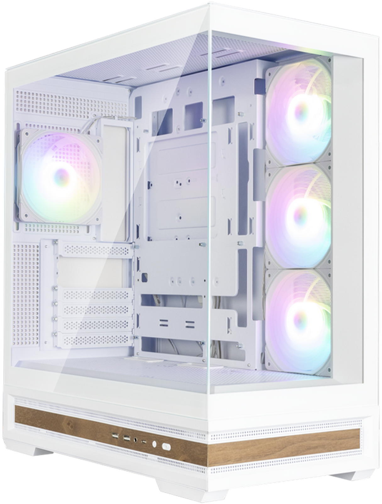 Корпус Zalman P40 NAMU без БЖ White - Фото 1