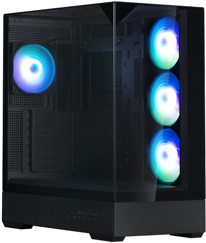 Корпус Zalman P40 Prism Plus Black без БЖ - Фото 1