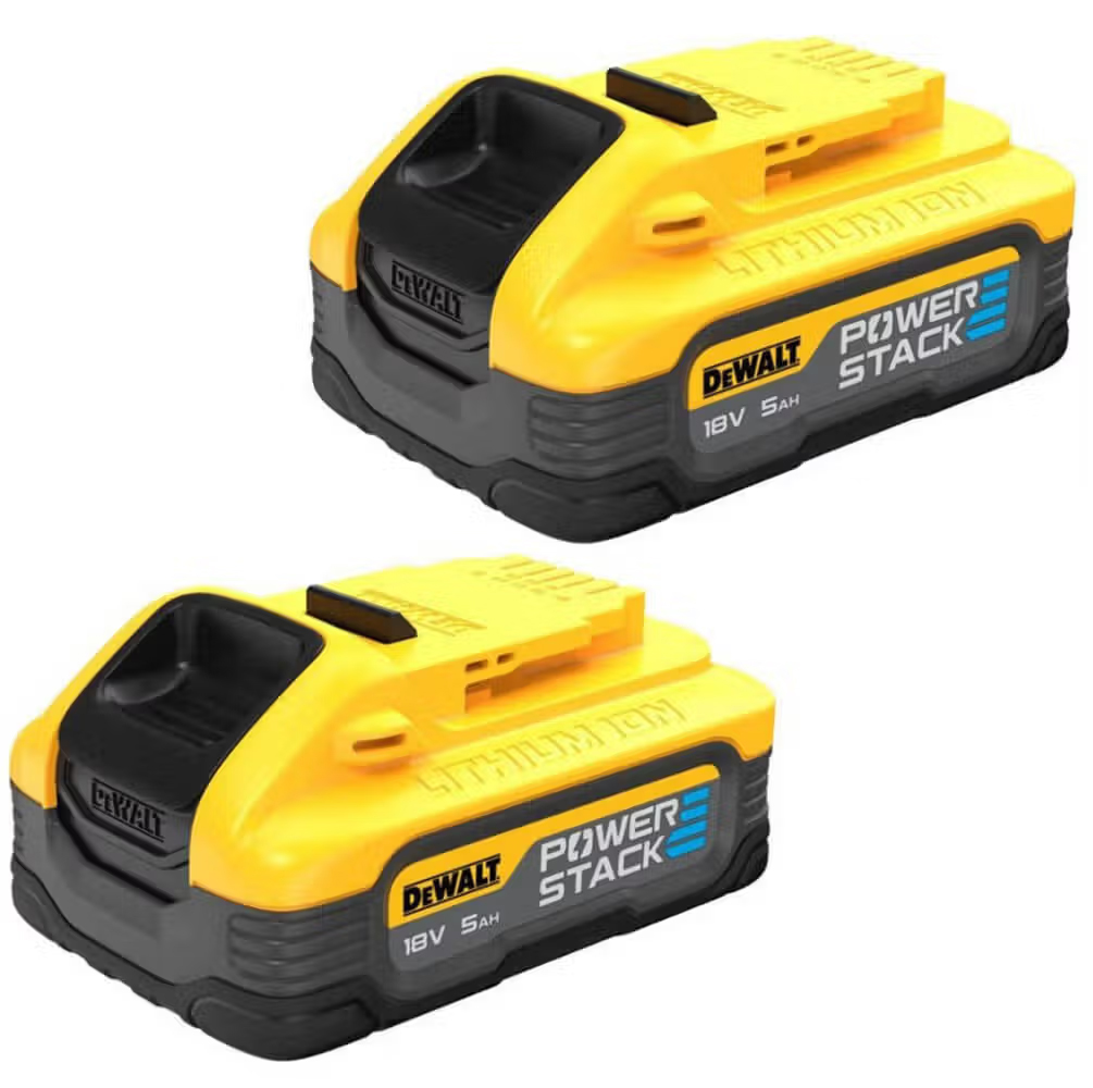 Аккумулятор для электроинструментов DeWALT 2 шт. (DCBP518H2) - Фото 1
