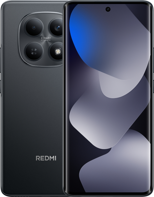 Смартфон Xiaomi Redmi Note 15 6/128Gb Black - Фото 1