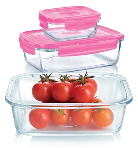 Набор емкостей для хранения Luminarc Pure Box Active Bag Pink (P9972) - Фото 1