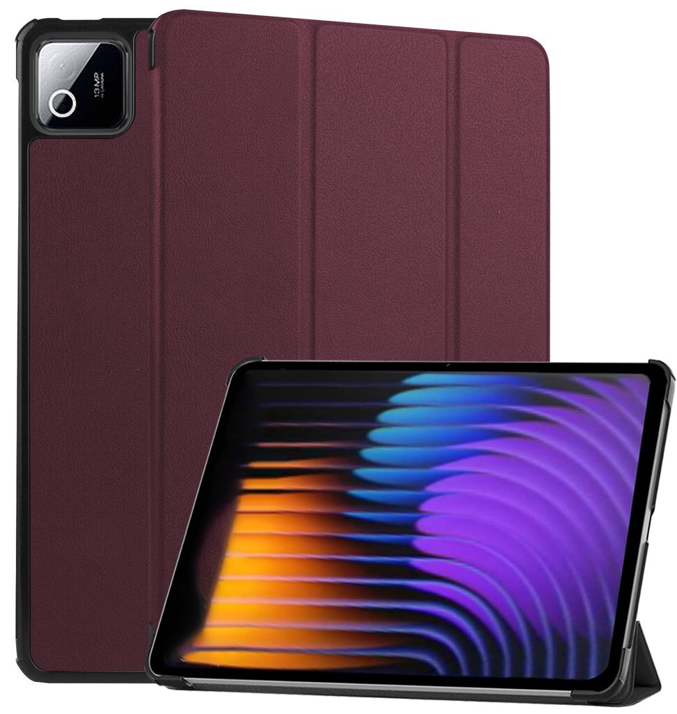 Купити Чохол для планшета BeCover Smart Case for Xiaomi Pad 8 / 8 Pro 11.2" Red Wine (714593) - Фото 1 Чохол для планшета BeCover Smart Case for Xiaomi Pad 8 / 8 Pro 11.2" Red Wine (714593) - Фото 1