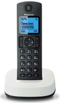 Телефон бездротовий Panasonic KX-TGC310UC2 Black-White - Фото 1
