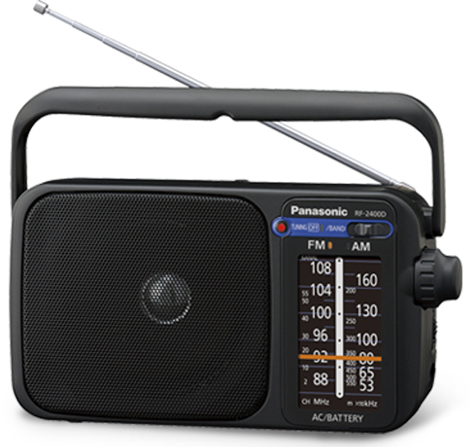 Аудиомагнитофон Panasonic RF-2400DEE-K - Фото 1