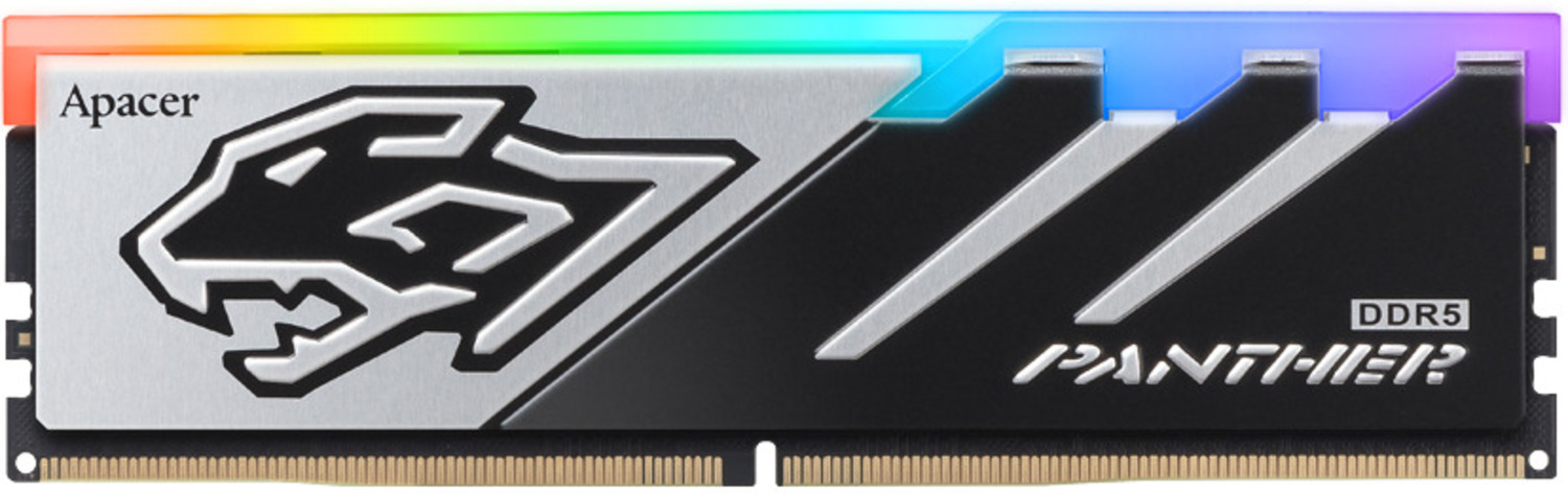Память DDR Apacer DDR5 2x16GB/5200 Panther RGB (AH5U32G52C5229BAA-2) - Фото 1