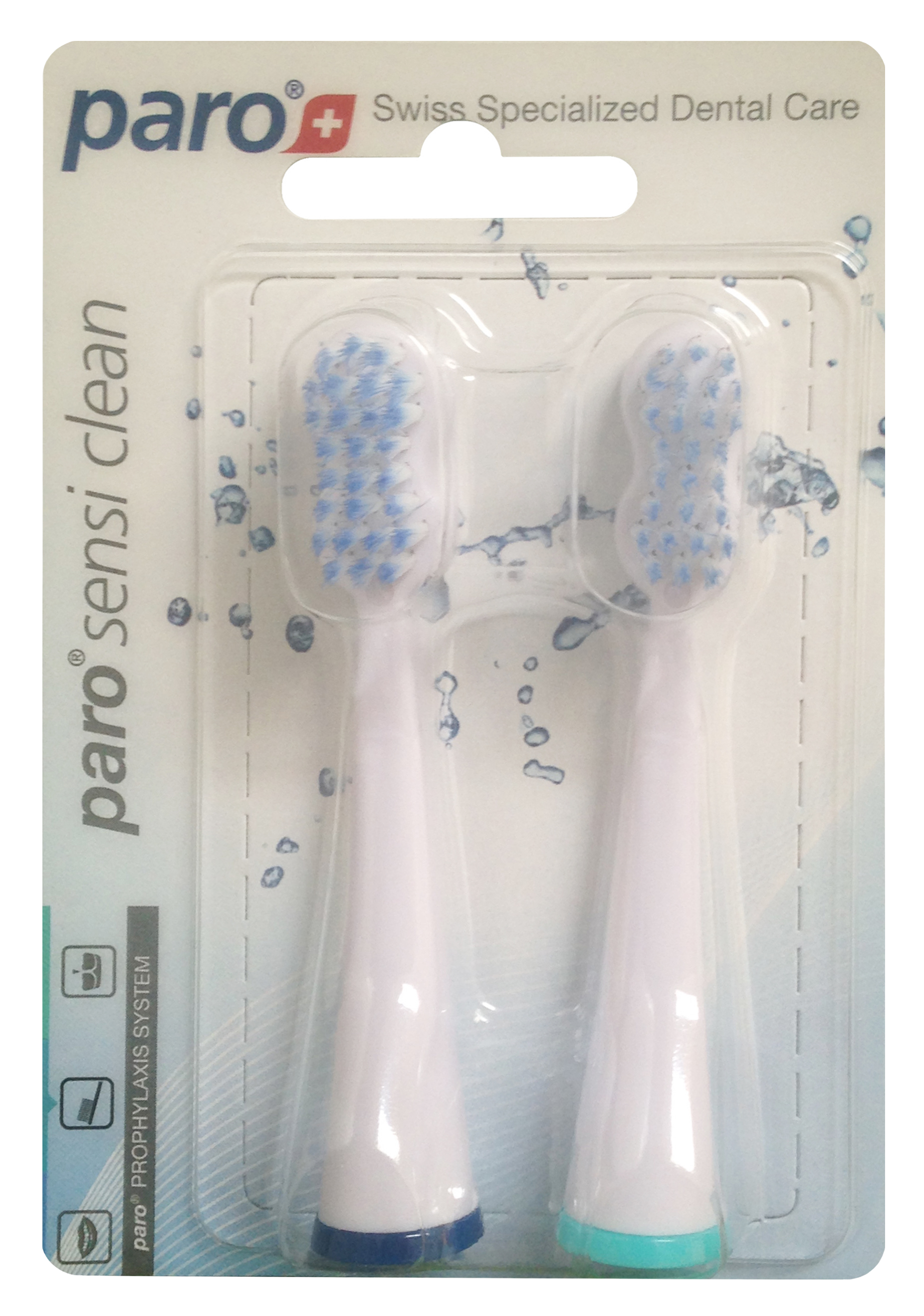 Насадка для зубной щетки Paro Swiss paro sonic brush heads 2 шт. (7.728) - Фото 1