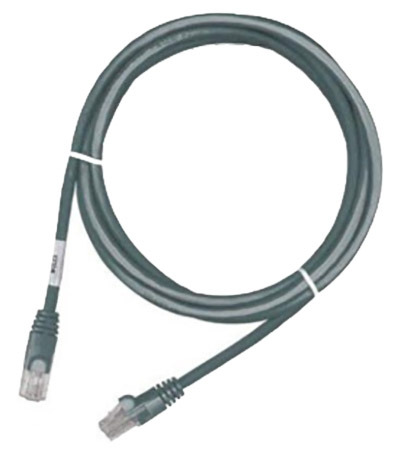 Кабель патч-корд Molex U/UTP PC 6, RJ45, 568B, LS0H 1m Grey (PCD-02001-0E) - Фото 1