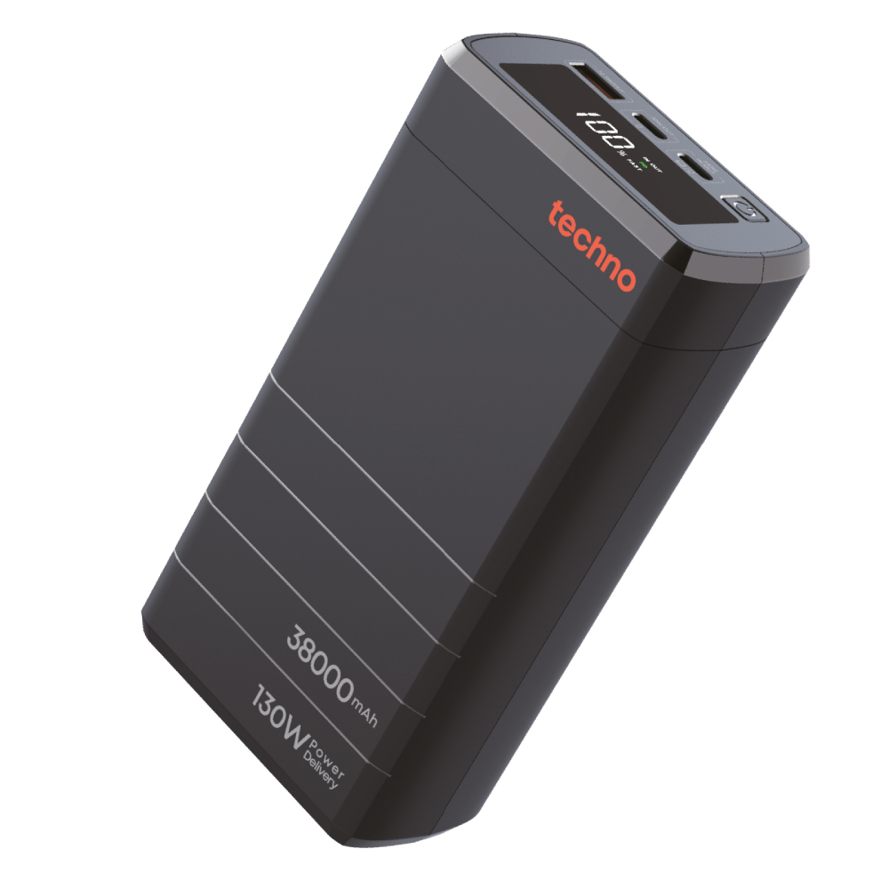 Батарея мобильная techno 38000mAh PDC130 - Фото 1