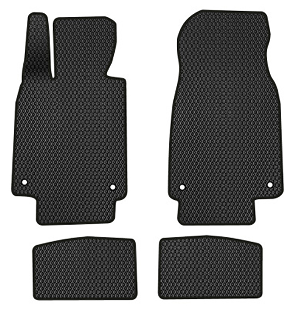 EVA коврики в салон авто EVAtech для Taycan Porsche 2019 1 поколение Sedan EU (PE14156P4AV4RBB) - Фото 1