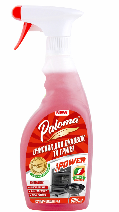 Чистящее средство для духовки Paloma Extra Power и гриля 600 мл (PE50380) - Фото 1