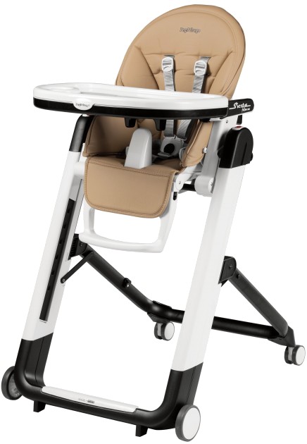 Стульчик для кормления трансформер Peg-Perego Siesta Follow Me Noce (бежевый) - Фото 1