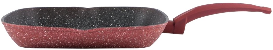 Сковорода гриль Pepper Cherry Lava-Stone 24x24 cм (PR-2110-24) - Фото 1