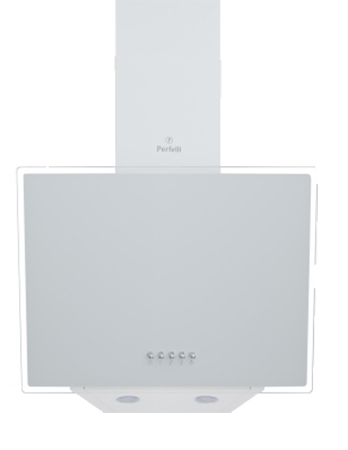 Витяжка декоративна Perfelli DN 6272 D 700 WH LED - Фото 1